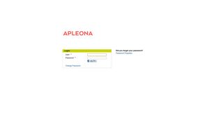 Apleona online application system login - Bilfinger