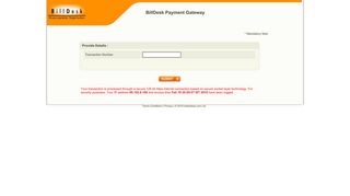 Billdesk Payment Gateway