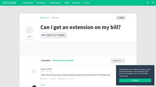 Can I get an extension on my bill? - The Informr