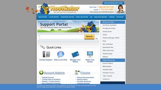 HostGator.com Support Portal