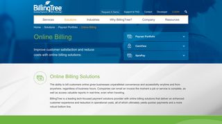 Online Billing Solutions | BillingTree
