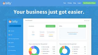 Billy: Hassle-free accounting software for successful entrepreneurs