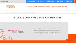 Billy Blue College of Design | Our Schools | Torrens University