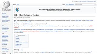 Billy Blue College of Design - Wikipedia