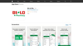 BI-LO Rx on the App Store - iTunes - Apple