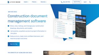 Design & Construction Document Management Software | BIM 360 Docs