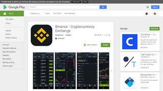 Binance - Cryptocurrency Exchange - Apps on Google Play