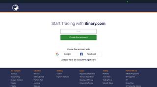 Signup | Binary.com