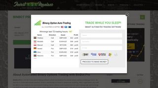 BinBot Pro - Automated Binary Options Trading Solution