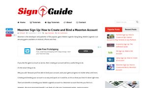 Moonton Sign Up: How to Create and Bind a Moonton Account | SignUp