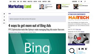 4 ways to get more out of Bing Ads - Marketing Land