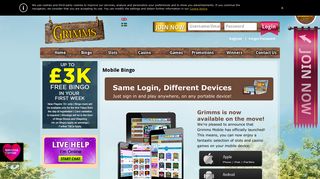 Free Mobile Bingo Games at Grimms
