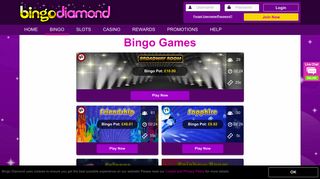 Bingo Games - Bingo Diamond
