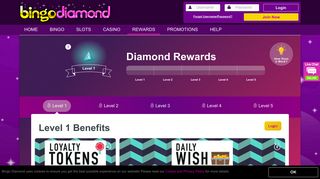 Rewards - Bingo Diamond