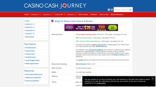 Bingo for Money Casino | $25 No Deposit Bonus | Bingo Review