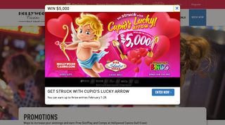 Monthly Casino Promotions & Giveaways | Hollywood Casino Gulf Coast