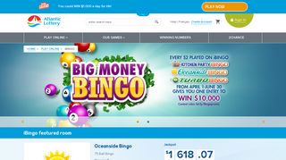 Play iBingo Online | Atlantic Lottery Corporation
