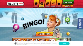 Online Bingo UK | Sin Street Bingo