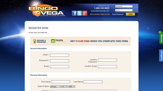 Getting Started - Bingo Vega