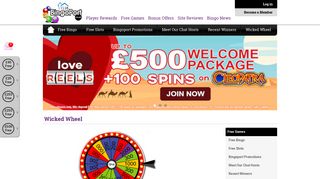 Spin the Wicked Wheel | Free Online Games | BingoPort Club
