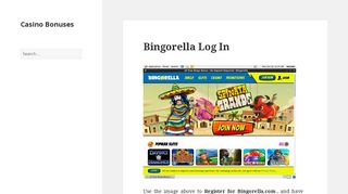 Bingorella Log In - Casino Bonuses