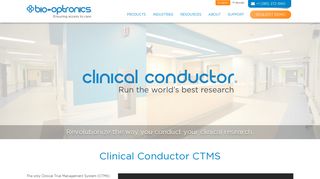 CTMS - Clinical Conductor | Bio-Optronics
