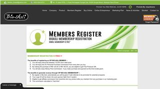Members Register l Bio-Asli