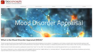 Mood Disorder Appraisal - BioConcepts
