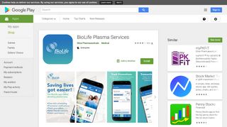 BioLife Plasma Services - Apps on Google Play