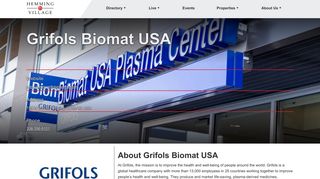 Grifols Biomat USA – Hemming Village