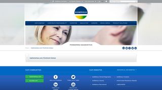 mybiomerieux.com (Technical Library) | bioMérieux Corporate Website