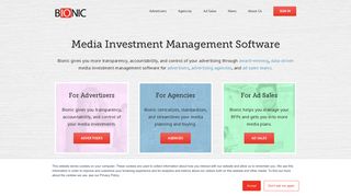 Bionic Advertising Systems | Media Investment Management Software