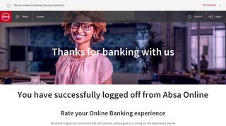 Absa Online Logoff