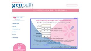 Get My Results | GenPath Diagnostics