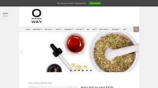 Bio-Rich Water - Oway - Professional Hair Care