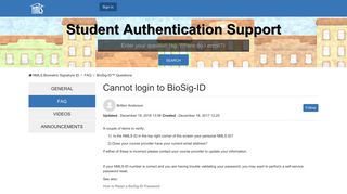 Cannot login to BioSig-ID – NMLS Biometric Signature ID