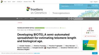 Frontiers | Developing BIOTEL:A semi-automated spreadsheet for ...