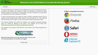 ILDOA Medical Cannabis Monitoring System