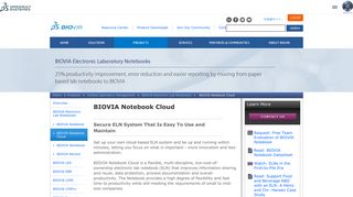 BIOVIA Notebook Cloud