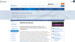 BIOVIA Unified Laboratory Management | BIOVIA Workbook