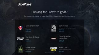 The BioWare Store - New