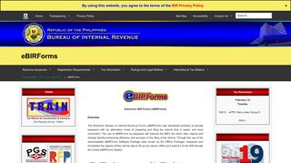eBIRForms - Bureau of Internal Revenue