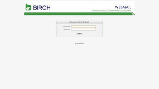 Birch Webmail