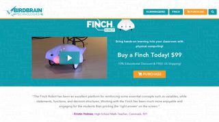 Finch Robot | The Finch