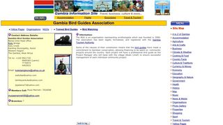 Gambia Bird Guides Association - Access Gambia