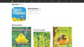 Birds & Blooms on the App Store - iTunes - Apple