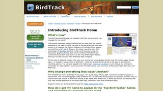 Introducing BirdTrack Home | BTO - British Trust for Ornithology