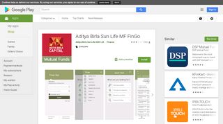 Aditya Birla Sun Life MF FinGo - Apps on Google Play
