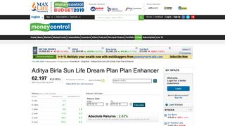 Aditya Birla Sun Life Dream Plan Plan Enhancer: Latest Aditya Birla ...