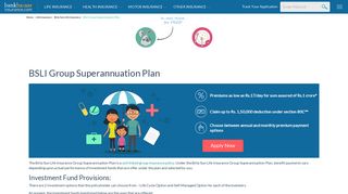 BSLI Group Superannuation Plan - Reviews, Benefits & Policy Details